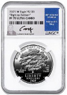 2025 Platinum American Eagle Proof 70 Coin